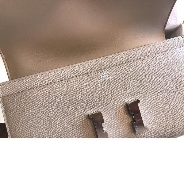 HERMES エルメススーパーコピー コンスタンスロング 長財布グリアスファルトS金具 9032701